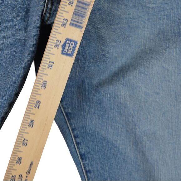 Polo Ralph Lauren Jeans Medium Wash Relaxed Straight Blue Denim Men’s 40 T x 36 - Picture 9 of 9